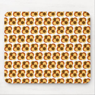 Mousepad Formas circulares geométricas de Abstrato 70s