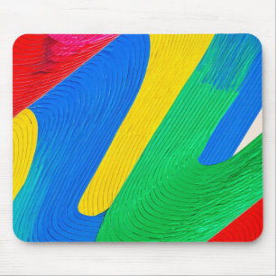 Mousepad Formas de Zigzag Coloridas