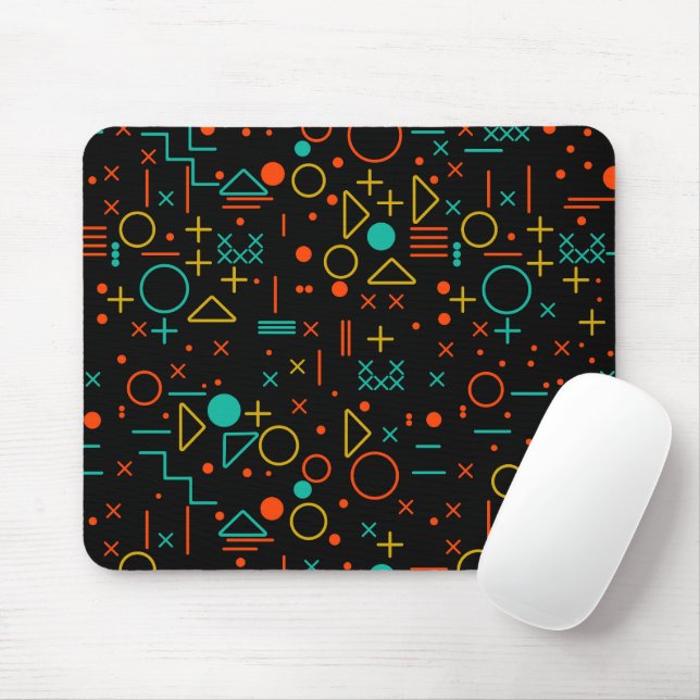 Mousepad Formas geométricas (Com mouse)