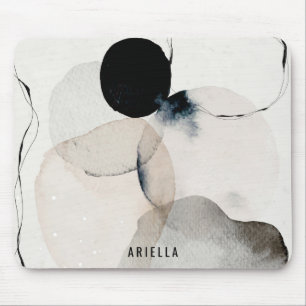 Mousepad Formas Personalizadas de Abstrato Moderna de Aquar