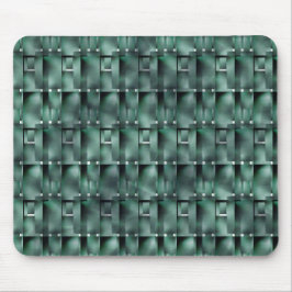 Mousepad Formas retangulares em verde escuro e colado