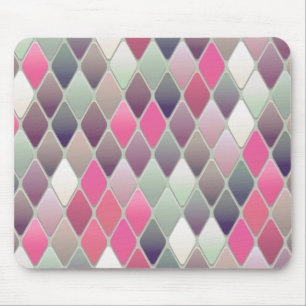 Mousepad Formas triangulares abstrato Geométricas