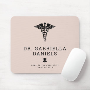 Mousepad Formatura Personalizada de Médico de Escola de Med