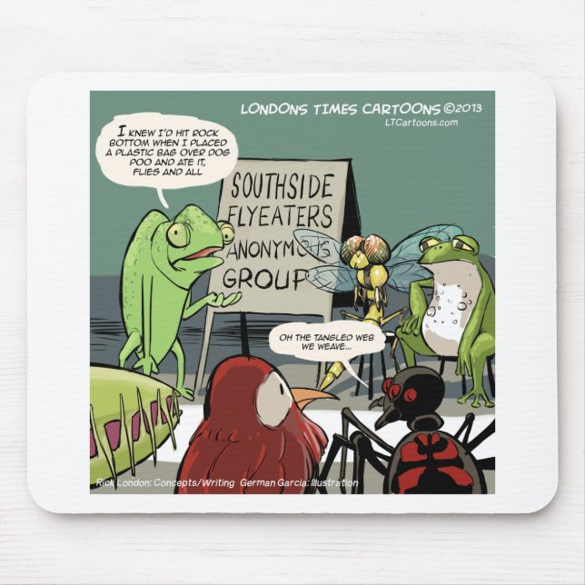 Mousepad Formigas Anônimas 12 Passos Divertido (Frente)