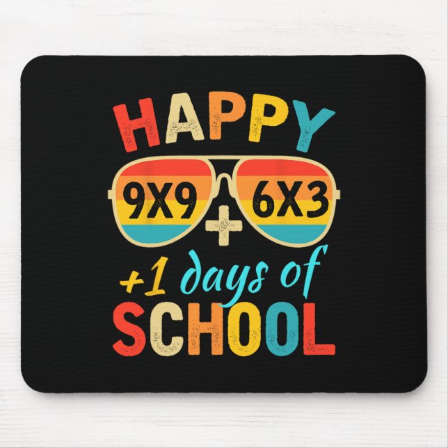 Mousepad Fórmula Matemática 100 Dias De Escola Professor De (Frente)