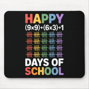 Mousepad Fórmula Matemática 100 Dias De Escola Professor De