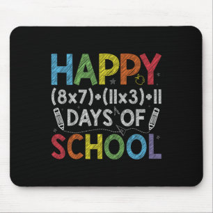 Mousepad Fórmula Matemática 100 Dias De Professora Engraçad