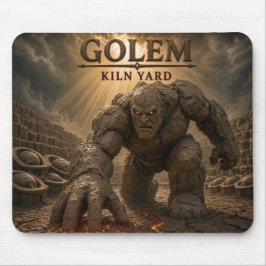 Mousepad Forno de Golem Pátio Realismo Sombrio