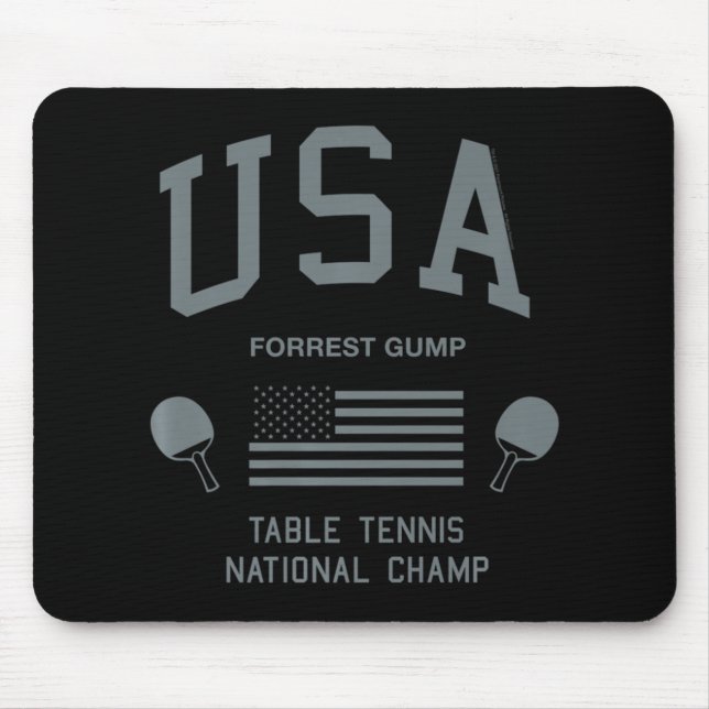 Mousepad Forrest Gump USA Mesa National Tênis (Frente)