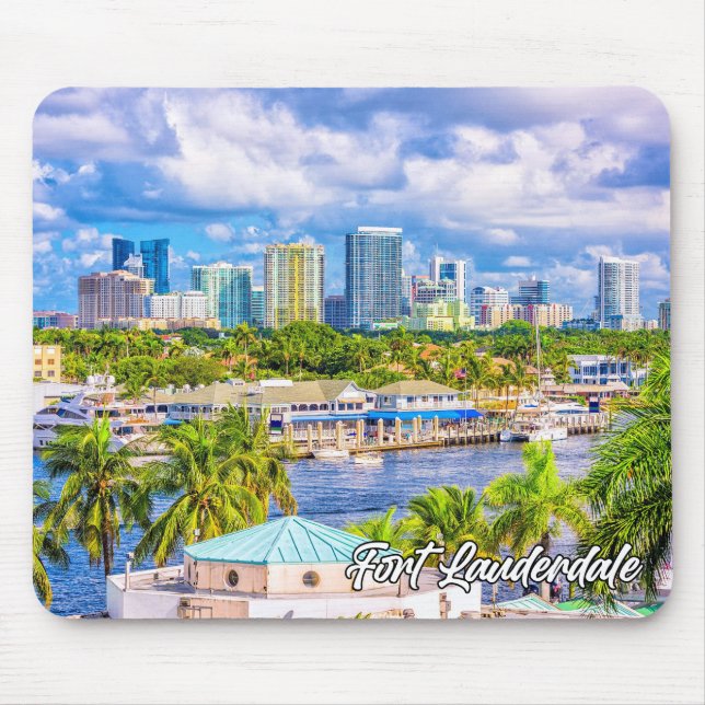 Mousepad Fort Lauderdale, Flórida, EUA (Frente)
