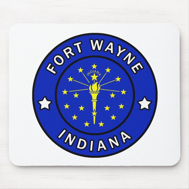 Mousepad Fort Wayne Indiana (Frente)