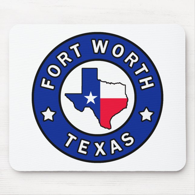 Mousepad Fort Worth Texas (Frente)