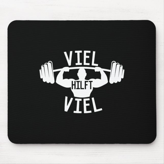 Mousepad Fortaleza Esportes Hilft Viel's Say Workout Fi (Frente)
