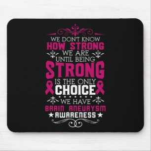 Mousepad Forte Aneurismo Cerebral A Cirurgia De Consciência