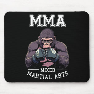 Mousepad Forte Mma Gorilla - Combate à Jaula de Boxing