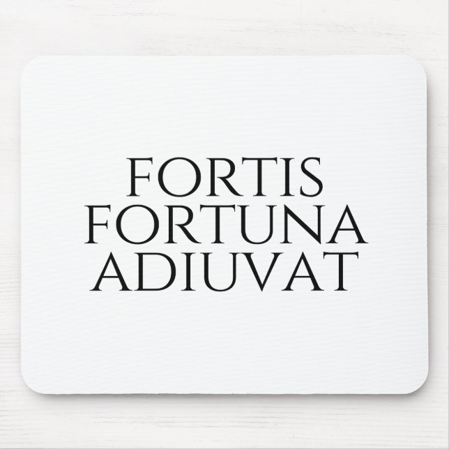 Mousepad Fortis Fortuna Adiuvat (Frente)