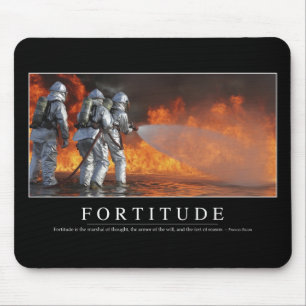 Mousepad Fortitude: Cotação Inspiracional