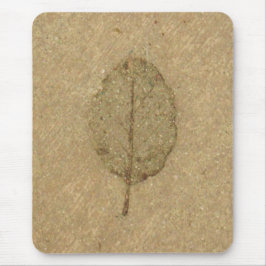 Mousepad fóssil de Brown Leaf