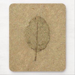 Mousepad fóssil de Brown Leaf