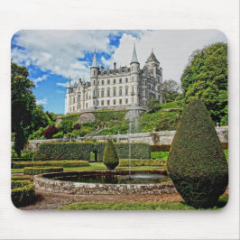 Mousepad Foto da arquitetura do castelo de Dunrobin