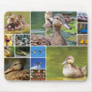 Mousepad Foto da colagem dos patos