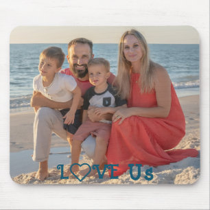 Mousepad Foto da família "AMOR-NOS" PERSONALIZAR