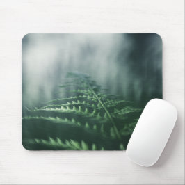 Mousepad Foto da natureza do Dark Moody Fern