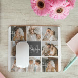 Mousepad Foto de Colagem da Família Moderna e Presente Pers<br><div class="desc">Capture os momentos animadores de sua família moderna em uma bela foto de colagem. Celebre o riso, o amor e as memórias queridas com essa obra-prima personalizada, disponível exclusivamente no Zazzle. Crie uma montagem impressionante que encapsula a essência da sua dinâmica familiar única - de celebrações de marcos para aventuras...</div>