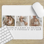 Mousepad Foto de Colagem de Tendência e Melhor Família Nunc<br><div class="desc">Apresentando a foto de colagem de tendências e a melhor família de texto de todos os tempos! Este dom único e personalizado combina a beleza de uma foto de colagem com uma mensagem sincera para celebrar sua família e criar uma memória duradoura. A foto da colagem apresenta uma coleção de...</div>
