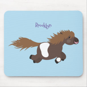 Mousepad Foto de desenho animado de Shetland em circulaçã