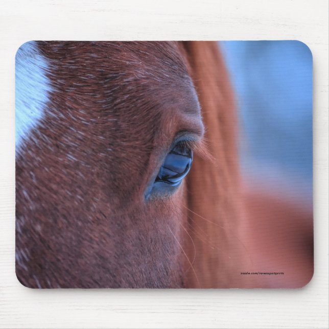 Mousepad Foto de Equino Chestnut Horse (Frente)