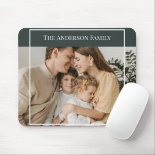 Mousepad Foto de Família Personalizada Nome da Família Pe