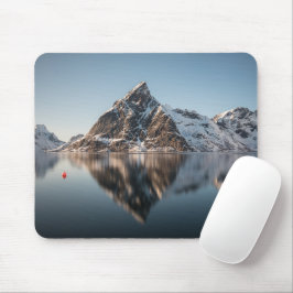 Mousepad Foto de Paisagem de Montanha Lofoten
