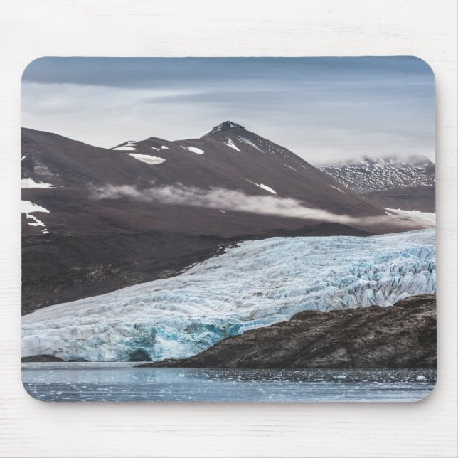 Mousepad Foto de Paisagem de Svalbard (Frente)