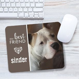 Mousepad Foto de Pet do Meu Melhor Amigo Personalizada