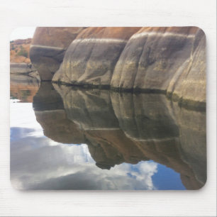 Mousepad Foto de Reflexão de Água Arizona de Paisagem Red R