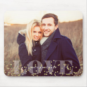 Mousepad Foto do amor e dos Sparkles