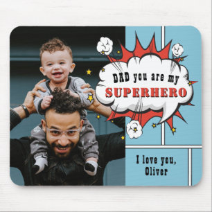 Mousepad Foto do Bubble de Fala em Comic do Super-herói do