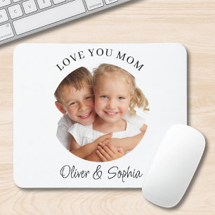 Mousepad Foto do Dia das Mães 'Amo Você Mãe'