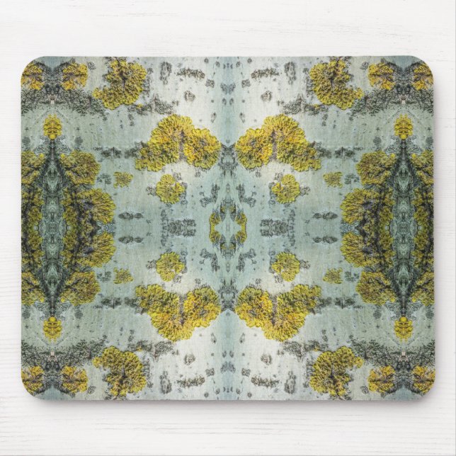 Mousepad Foto do Latido de Árvore Real Aspen - Amuleto Natu (Frente)