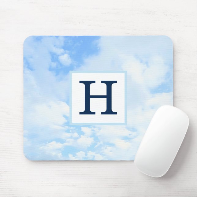 Mousepad Foto do Solteiro Elegante do Céu Azul (Com mouse)