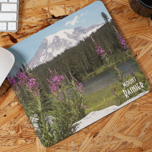 Mousepad Foto dos Wildflowers do Monte Rainier