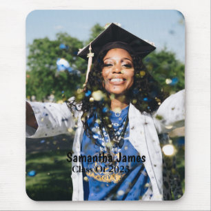 Mousepad Foto e nome personalizados para graduação