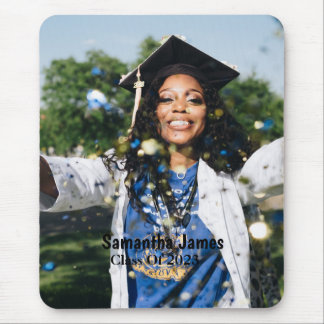 Mousepad Foto e nome personalizados para graduação