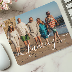 Mousepad Foto e Texto Personalizados da Família