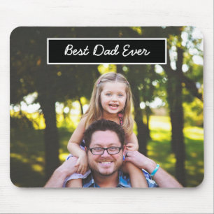 Mousepad Foto e texto personalizados do melhor Pai