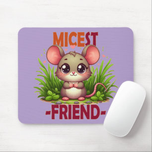 Mousepad Foto engraçada do Micest Amigo, trocadilho de bebê