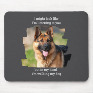 Mousepad Foto engraçada do papai cachorro D