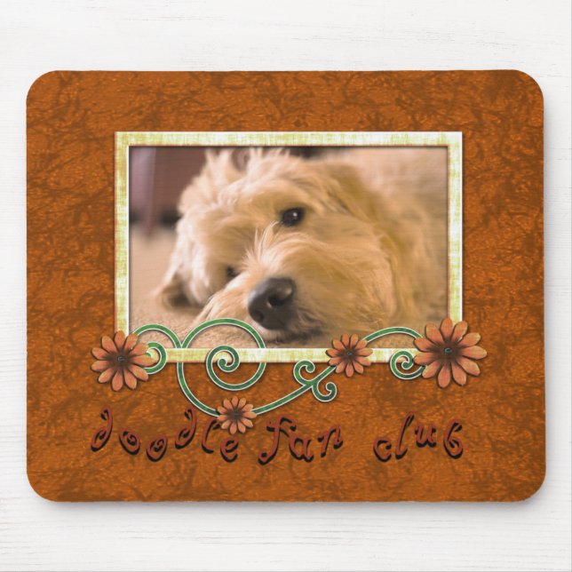 Mousepad Foto feita sob encomenda do cão de estimação do (Frente)