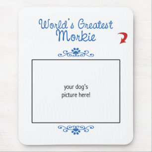 Mousepad Foto feita sob encomenda! Mundos o grande Morkie